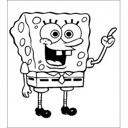 Dibujo para colorear: SquareBob SquarePants (Dibujos Animados y Series Animadas) #33515 - Dibujos para Colorear e Imprimir Gratis