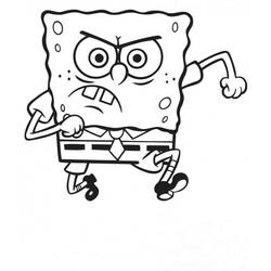 Dibujo para colorear: SquareBob SquarePants (Dibujos Animados y Series Animadas) #33595 - Dibujos para Colorear e Imprimir Gratis
