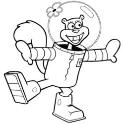 Dibujo para colorear: SquareBob SquarePants (Dibujos Animados y Series Animadas) #33626 - Dibujos para Colorear e Imprimir Gratis