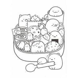 Dibujo para colorear: Sumikko Gurashi (Dibujos Animados y Series Animadas) #211470 - Dibujos para Colorear e Imprimir Gratis