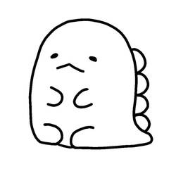 Dibujo para colorear: Sumikko Gurashi (Dibujos Animados y Series Animadas) #211472 - Dibujos para Colorear e Imprimir Gratis