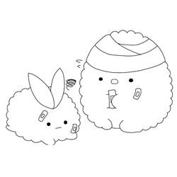 Dibujo para colorear: Sumikko Gurashi (Dibujos Animados y Series Animadas) #211475 - Dibujos para Colorear e Imprimir Gratis