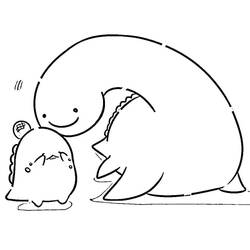 Dibujo para colorear: Sumikko Gurashi (Dibujos Animados y Series Animadas) #211476 - Dibujos para Colorear e Imprimir Gratis