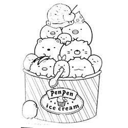 Dibujo para colorear: Sumikko Gurashi (Dibujos Animados y Series Animadas) #211481 - Dibujos para Colorear e Imprimir Gratis