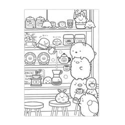 Dibujo para colorear: Sumikko Gurashi (Dibujos Animados y Series Animadas) #211487 - Dibujos para Colorear e Imprimir Gratis