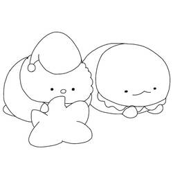 Dibujo para colorear: Sumikko Gurashi (Dibujos Animados y Series Animadas) #211490 - Dibujos para Colorear e Imprimir Gratis