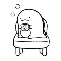 Dibujo para colorear: Sumikko Gurashi (Dibujos Animados y Series Animadas) #211498 - Dibujos para Colorear e Imprimir Gratis