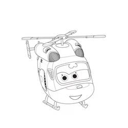 Dibujo para colorear: Super Wings (Dibujos Animados y Series Animadas) #196615 - Dibujos para Colorear e Imprimir Gratis