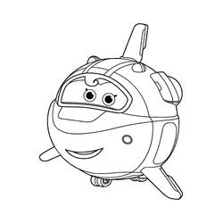 Dibujo para colorear: Super Wings (Dibujos Animados y Series Animadas) #196617 - Dibujos para Colorear e Imprimir Gratis