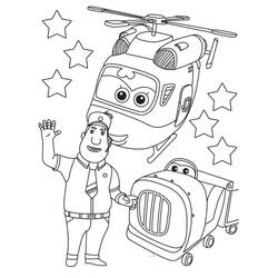 Dibujo para colorear: Super Wings (Dibujos Animados y Series Animadas) #196622 - Dibujos para Colorear e Imprimir Gratis