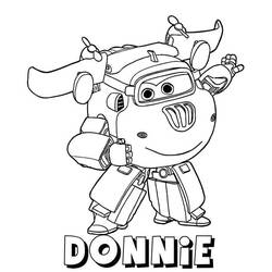 Dibujo para colorear: Super Wings (Dibujos Animados y Series Animadas) #196627 - Dibujos para Colorear e Imprimir Gratis
