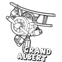 Dibujo para colorear: Super Wings (Dibujos Animados y Series Animadas) #196631 - Dibujos para Colorear e Imprimir Gratis
