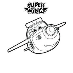 Dibujo para colorear: Super Wings (Dibujos Animados y Series Animadas) #196644 - Dibujos para Colorear e Imprimir Gratis