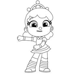 Dibujo para colorear: Talia y the Rainbow Kingdom (Dibujos Animados y Series Animadas) #210650 - Dibujos para Colorear e Imprimir Gratis