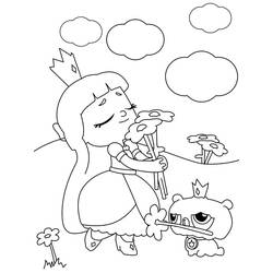 Dibujo para colorear: Talia y the Rainbow Kingdom (Dibujos Animados y Series Animadas) #210651 - Dibujos para Colorear e Imprimir Gratis