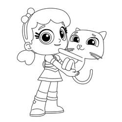 Dibujo para colorear: Talia y the Rainbow Kingdom (Dibujos Animados y Series Animadas) #210660 - Dibujos para Colorear e Imprimir Gratis