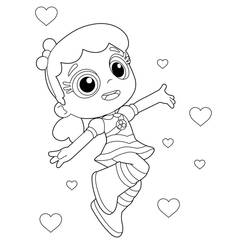 Dibujos para colorear: Talia y the Rainbow Kingdom - Dibujos para Colorear e Imprimir Gratis