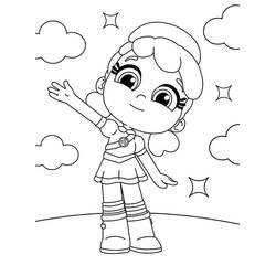 Dibujo para colorear: Talia y the Rainbow Kingdom (Dibujos Animados y Series Animadas) #210664 - Dibujos para Colorear e Imprimir Gratis