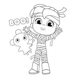 Dibujo para colorear: Talia y the Rainbow Kingdom (Dibujos Animados y Series Animadas) #210665 - Dibujos para Colorear e Imprimir Gratis