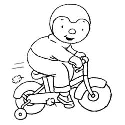 Dibujo para colorear: Tchoupi y Doudou (Dibujos Animados y Series Animadas) #34100 - Dibujos para Colorear e Imprimir Gratis