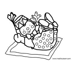 Dibujo para colorear: Tchoupi y Doudou (Dibujos Animados y Series Animadas) #34112 - Dibujos para Colorear e Imprimir Gratis
