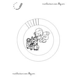 Dibujo para colorear: Tchoupi y Doudou (Dibujos Animados y Series Animadas) #34203 - Dibujos para Colorear e Imprimir Gratis