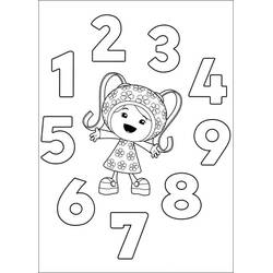 Dibujo para colorear: Team Umizoomi (Dibujos Animados y Series Animadas) #195673 - Dibujos para Colorear e Imprimir Gratis