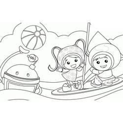 Dibujo para colorear: Team Umizoomi (Dibujos Animados y Series Animadas) #195677 - Dibujos para Colorear e Imprimir Gratis