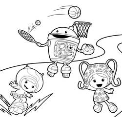 Dibujo para colorear: Team Umizoomi (Dibujos Animados y Series Animadas) #195680 - Dibujos para Colorear e Imprimir Gratis