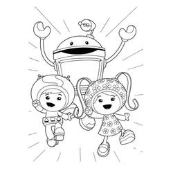Dibujo para colorear: Team Umizoomi (Dibujos Animados y Series Animadas) #195683 - Dibujos para Colorear e Imprimir Gratis