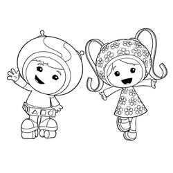 Dibujo para colorear: Team Umizoomi (Dibujos Animados y Series Animadas) #195687 - Dibujos para Colorear e Imprimir Gratis