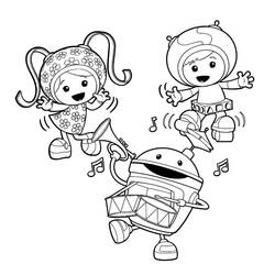 Dibujo para colorear: Team Umizoomi (Dibujos Animados y Series Animadas) #195689 - Dibujos para Colorear e Imprimir Gratis