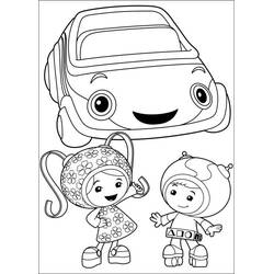 Dibujo para colorear: Team Umizoomi (Dibujos Animados y Series Animadas) #195690 - Dibujos para Colorear e Imprimir Gratis