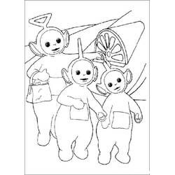 Dibujo Teletubbies (Dibujos Animados y Series Animadas) #186032 para imprimir y colorear