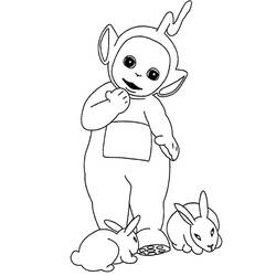 Dibujo para colorear: Teletubbies (Dibujos Animados y Series Animadas) #49659 - Dibujos para Colorear e Imprimir Gratis