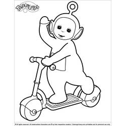 Dibujo para colorear: Teletubbies (Dibujos Animados y Series Animadas) #49735 - Dibujos para Colorear e Imprimir Gratis
