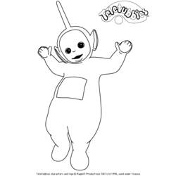Dibujo para colorear: Teletubbies (Dibujos Animados y Series Animadas) #49741 - Dibujos para Colorear e Imprimir Gratis