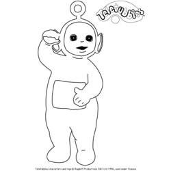 Dibujo para colorear: Teletubbies (Dibujos Animados y Series Animadas) #49754 - Dibujos para Colorear e Imprimir Gratis