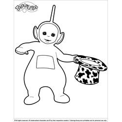 Dibujo para colorear: Teletubbies (Dibujos Animados y Series Animadas) #49796 - Dibujos para Colorear e Imprimir Gratis