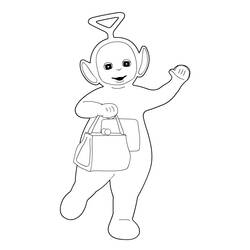 Dibujo para colorear: Teletubbies (Dibujos Animados y Series Animadas) #49906 - Dibujos para Colorear e Imprimir Gratis