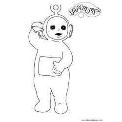Dibujo para colorear: Teletubbies (Dibujos Animados y Series Animadas) #49947 - Dibujos para Colorear e Imprimir Gratis