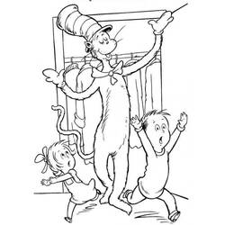 Dibujo para colorear: The Cat in the Hat (Dibujos Animados y Series Animadas) #220495 - Dibujos para Colorear e Imprimir Gratis