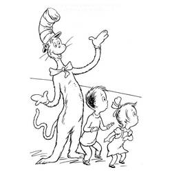 Dibujo para colorear: The Cat in the Hat (Dibujos Animados y Series Animadas) #220500 - Dibujos para Colorear e Imprimir Gratis