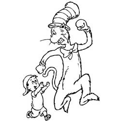 Dibujos para colorear: The Cat in the Hat - Dibujos para Colorear e Imprimir Gratis