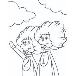 Dibujo para colorear: The Cat in the Hat (Dibujos Animados y Series Animadas) #220509 - Dibujos para Colorear e Imprimir Gratis