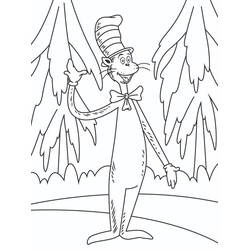 Dibujo para colorear: The Cat in the Hat (Dibujos Animados y Series Animadas) #220511 - Dibujos para Colorear e Imprimir Gratis