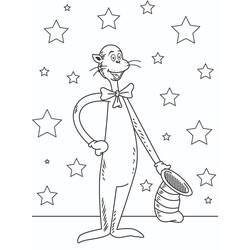 Dibujo para colorear: The Cat in the Hat (Dibujos Animados y Series Animadas) #220513 - Dibujos para Colorear e Imprimir Gratis
