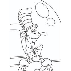 Dibujo para colorear: The Cat in the Hat (Dibujos Animados y Series Animadas) #220515 - Dibujos para Colorear e Imprimir Gratis