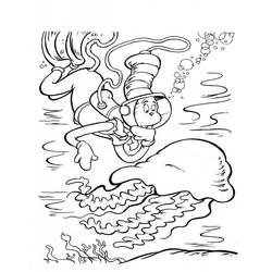 Dibujo para colorear: The Cat in the Hat (Dibujos Animados y Series Animadas) #220520 - Dibujos para Colorear e Imprimir Gratis