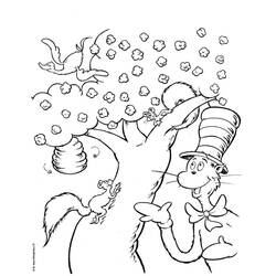 Dibujo para colorear: The Cat in the Hat (Dibujos Animados y Series Animadas) #220521 - Dibujos para Colorear e Imprimir Gratis
